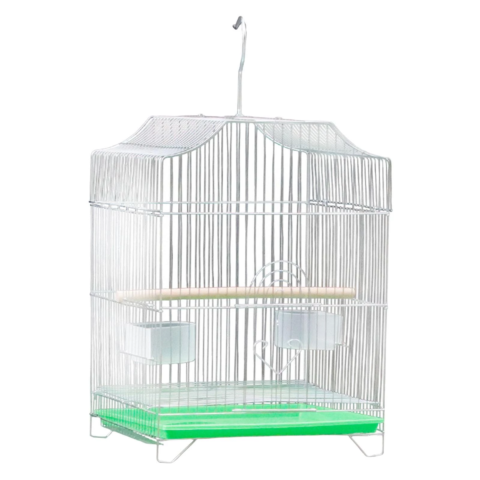 Bird Cage House with Food Cup
