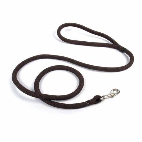 Round Rope Leash with handle D EX
