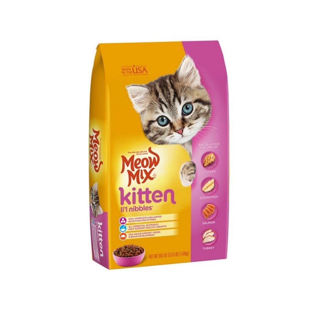 Meow Mix Kitten Nibbles (USA) (1.36KG)