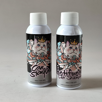 0K Cat Shampoo(3 pcs) & Anti fungal  Cat Shampoo(3 pcs) (100ml)