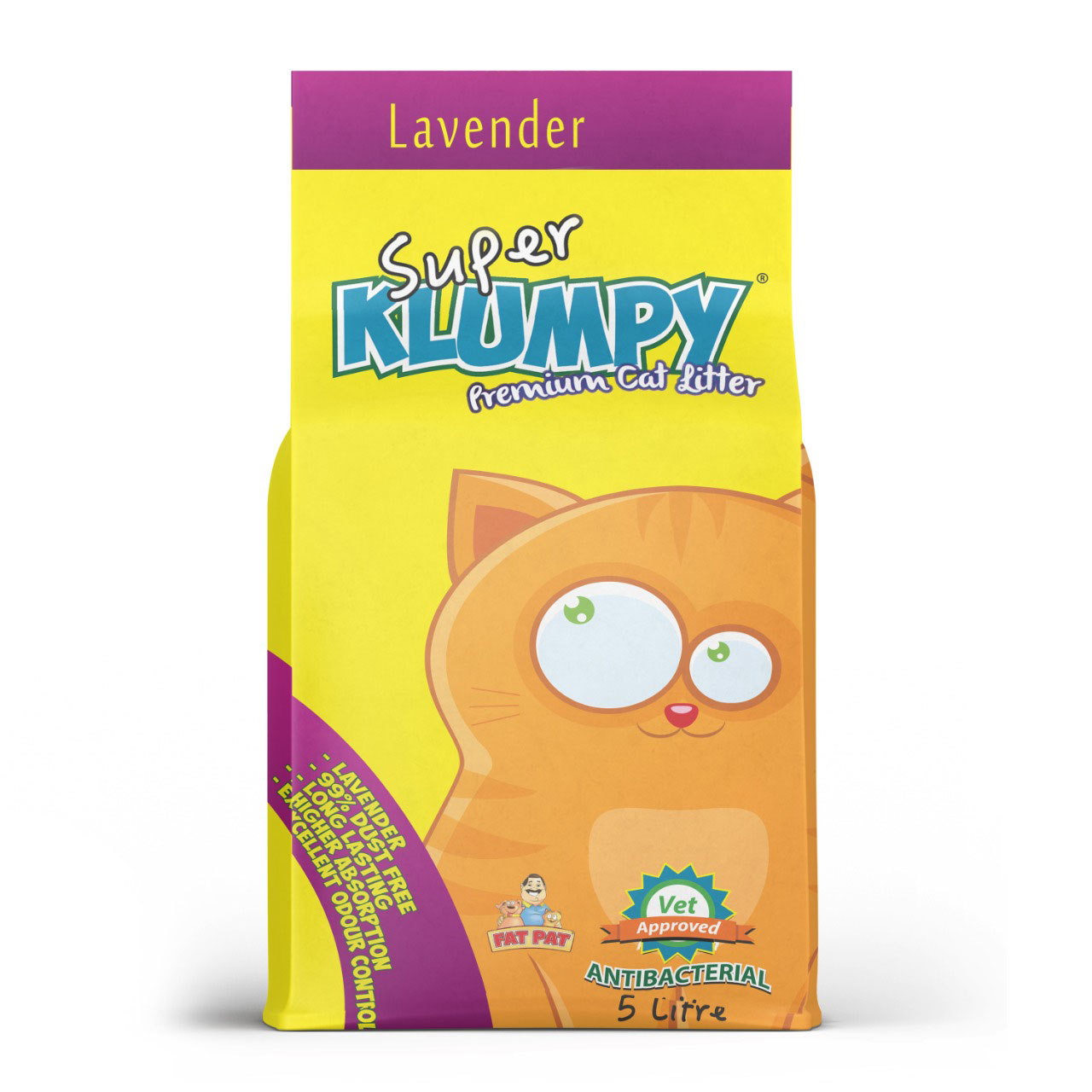 Klumpy Lavender Cat Litter 5l