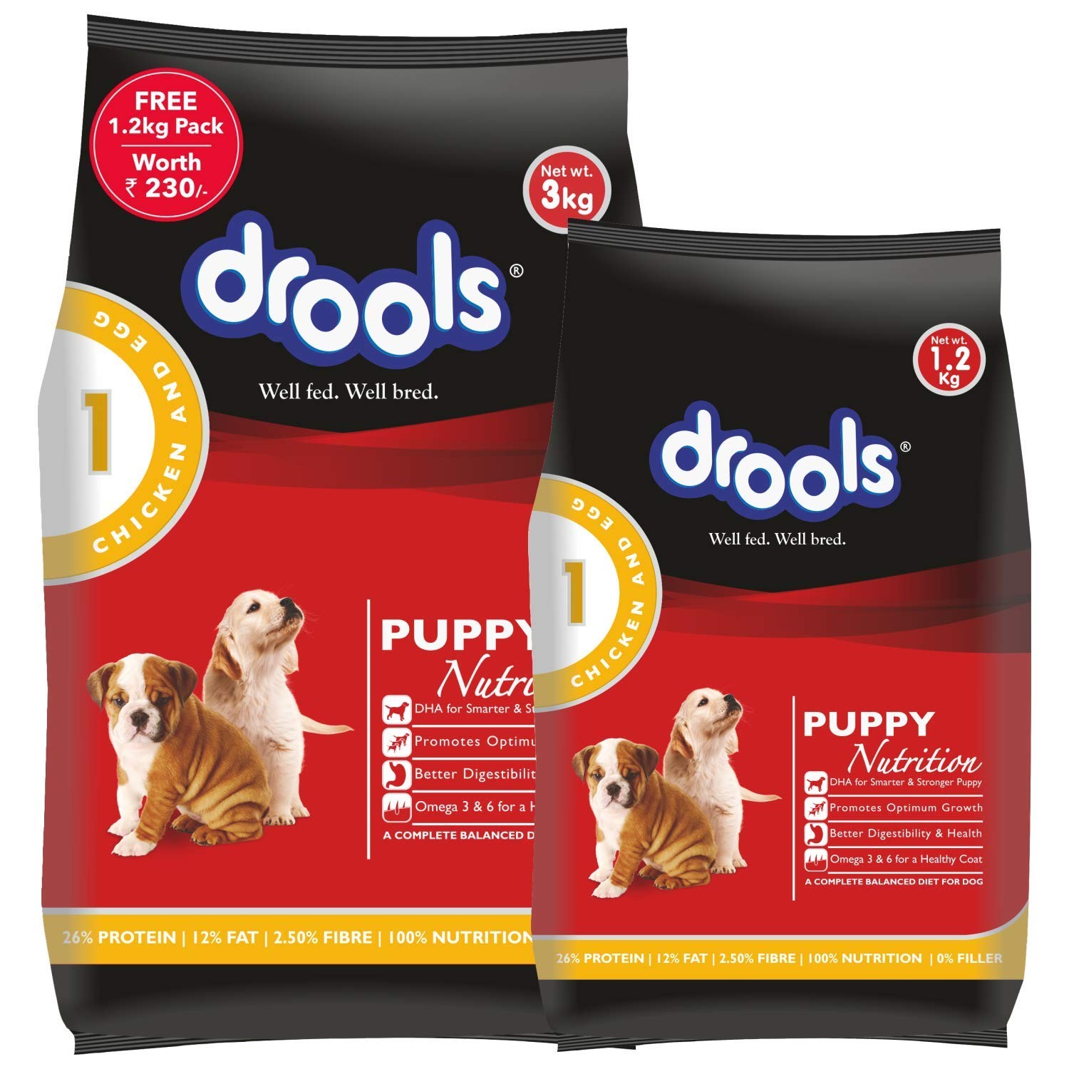 Drools Chicken and Egg Puppy Food