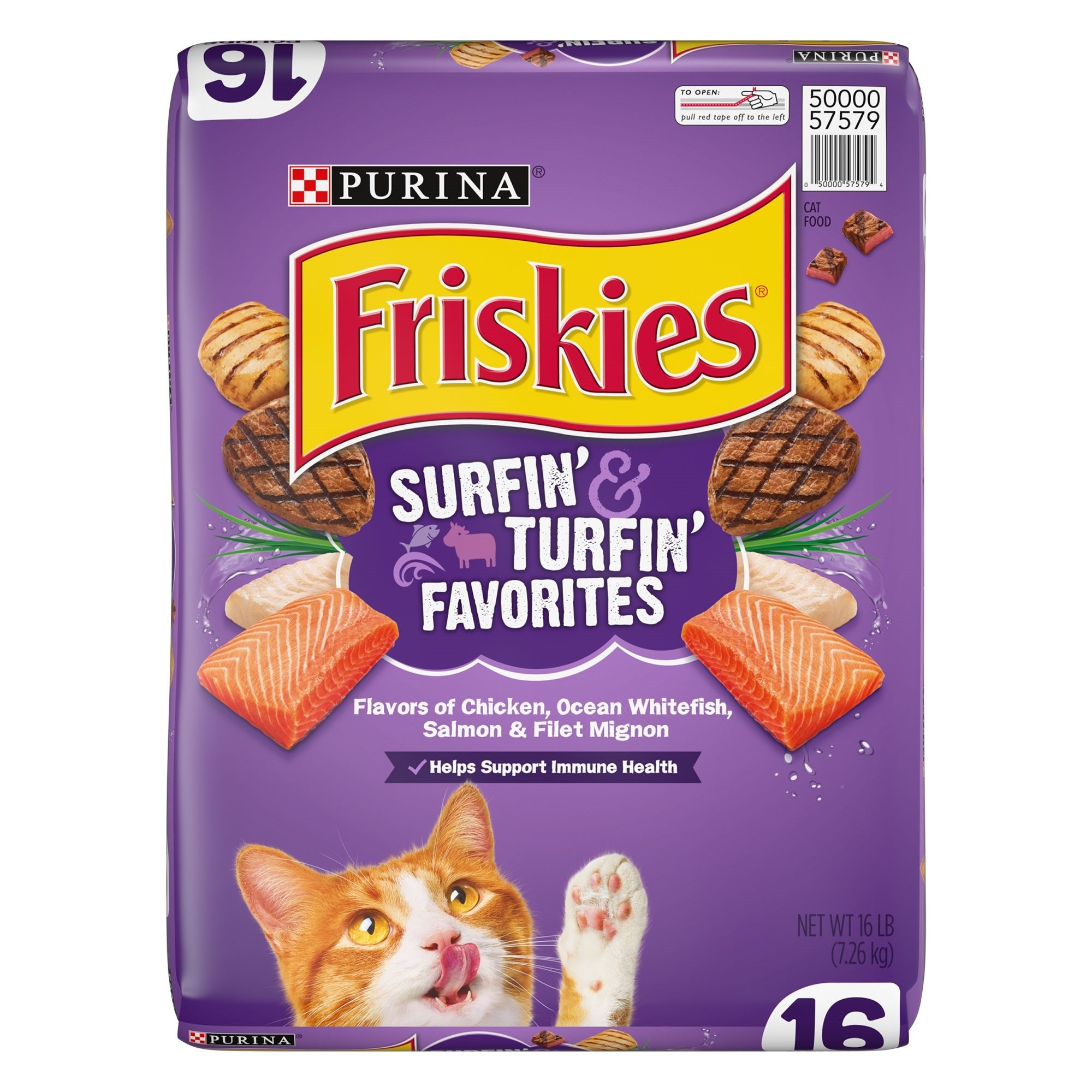 Friskies Seafood Dry Cat Food