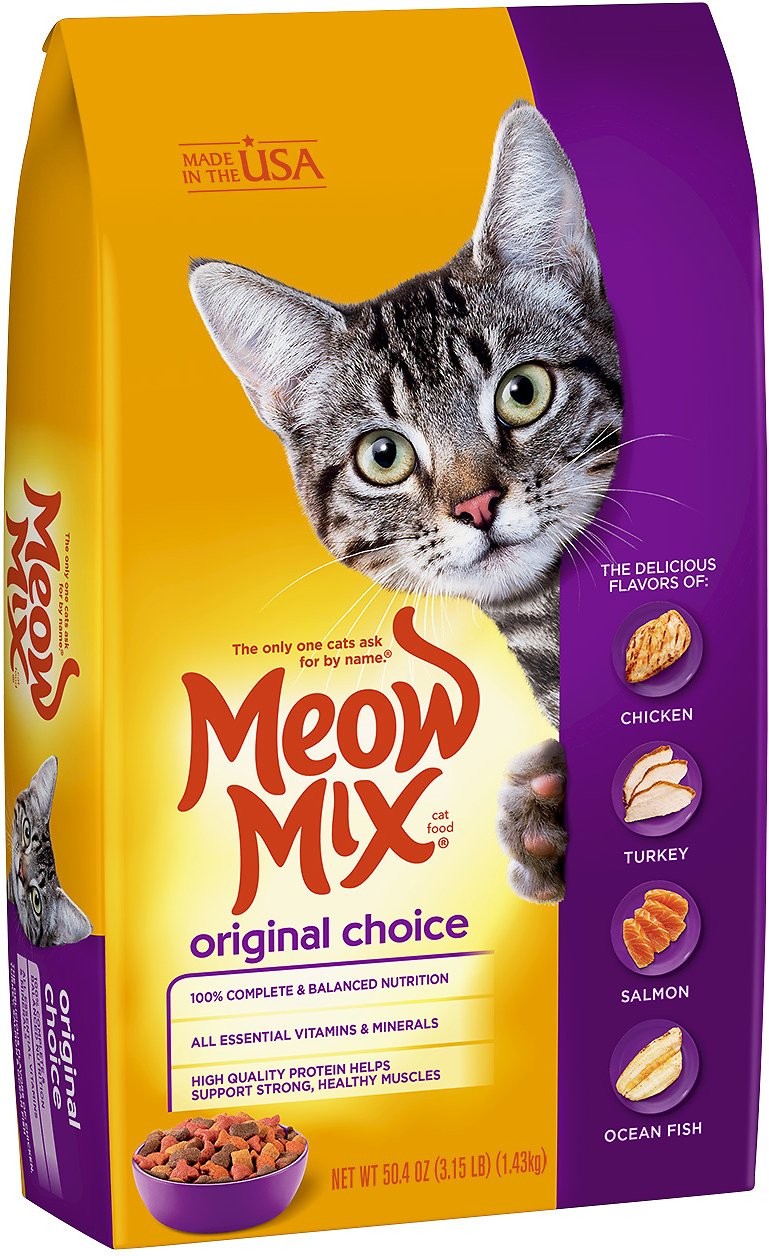 Meow Mix dry cat food