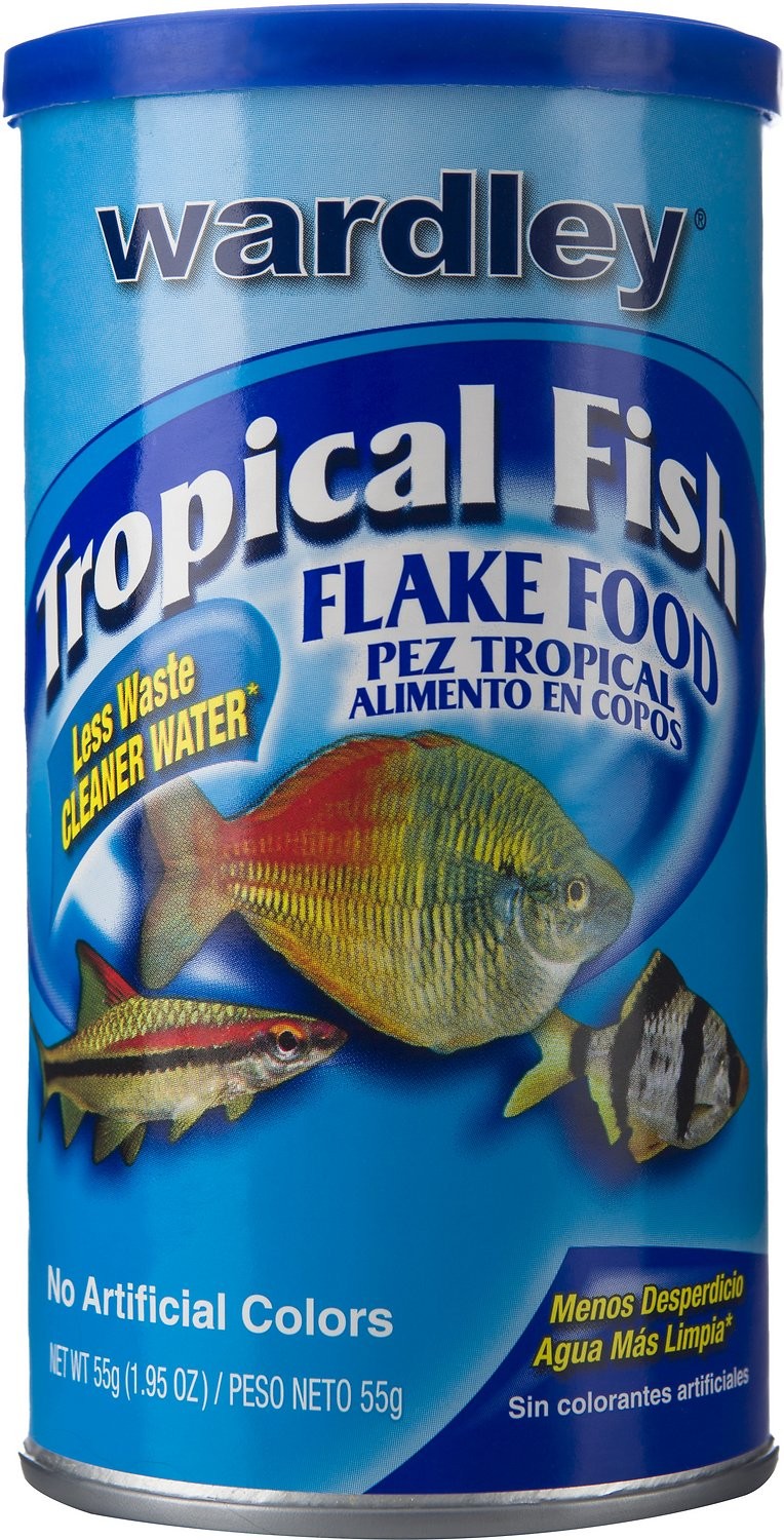 Tropical fish food
