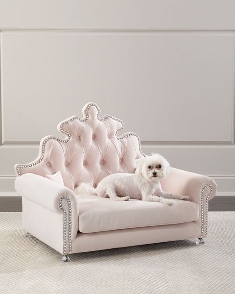 pink pet sofa